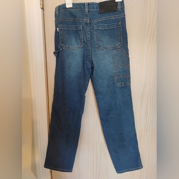 DKNY Girl's Classic Straight Leg Jeans - Picture 2 of 4